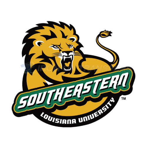 Southeastern Louisiana Lions Logo T-shirts Iron On Transfers N62 - Click Image to Close